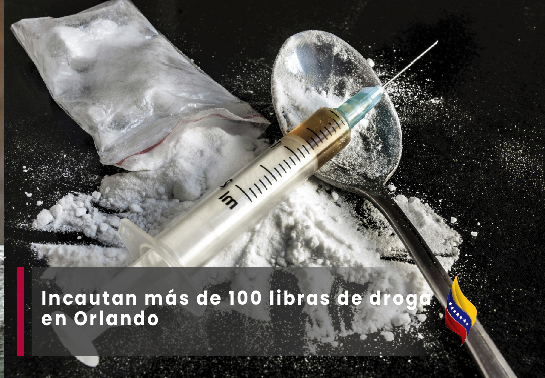 Incautan más de 100 libras de droga en Orlando