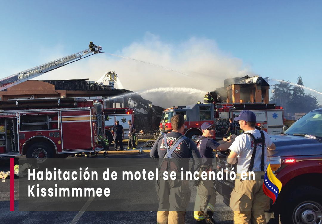 Habitación de motel se incendió en Kissimmee