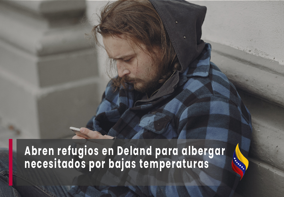 Abren refugios en Deland para albergar necesitados por bajas temperaturas