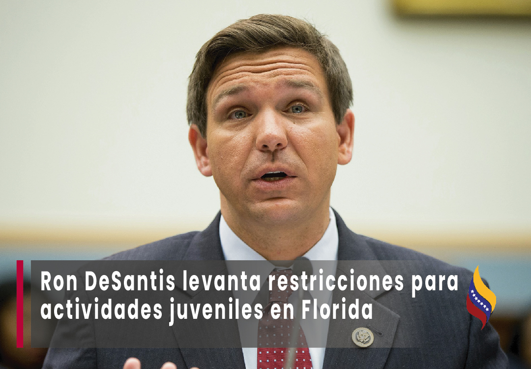 Ron DeSantis levanta restricciones para actividades juveniles en Florida