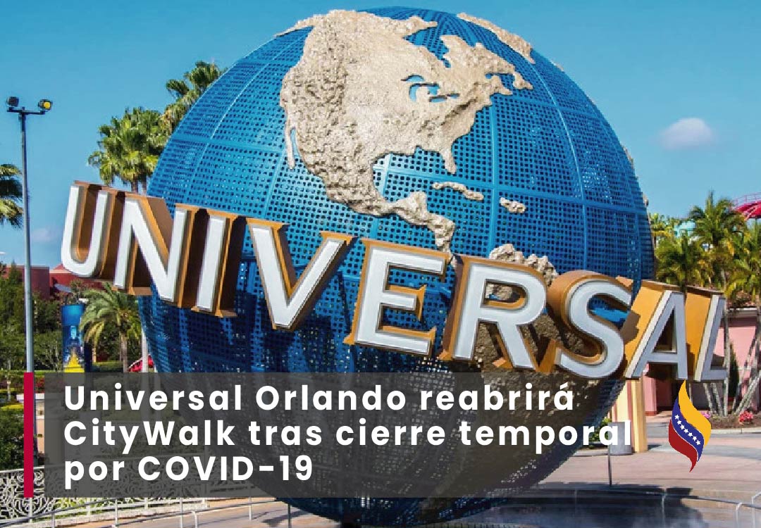 Universal Orlando reabrirá CityWalk tras cierre temporal por COVID-19