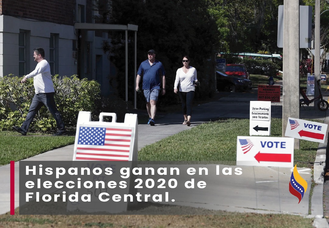 Hispanos ganan en las elecciones 2020 de Florida Central