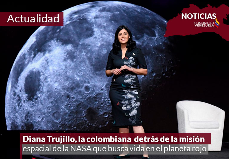 Diana Trujillo, la colombiana detrás de la misión espacial de la NASA que busca vida en el planeta rojo