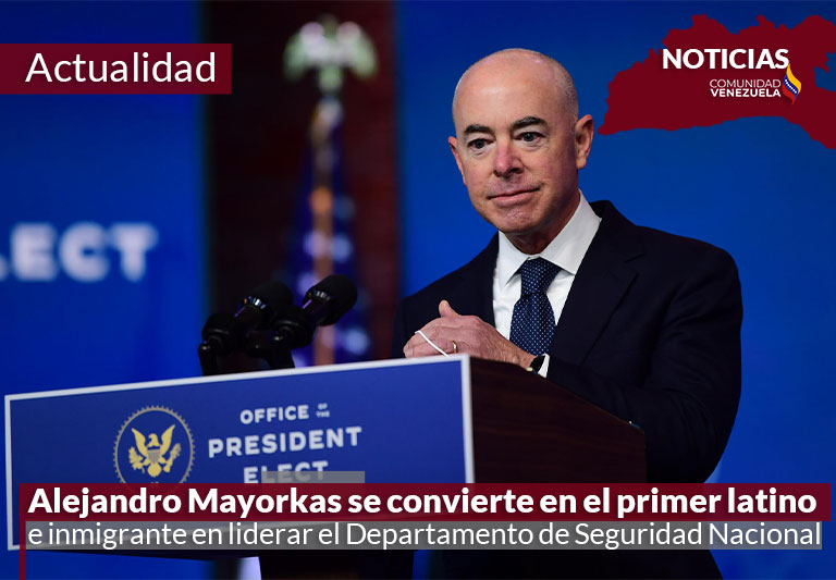 Alejandro Mayorkas se convierte en el primer latino e inmigrante en liderar el Departamento de Seguridad Nacional.