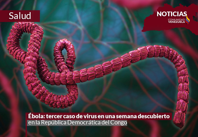 Ébola: tercer caso de virus en una semana descubierto en la República Democrática del Congo