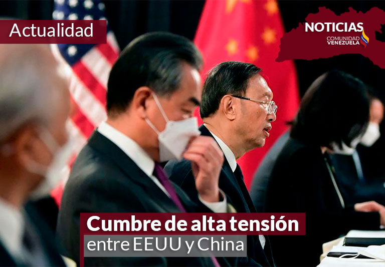 Cumbre de alta tensión entre EEUU y China