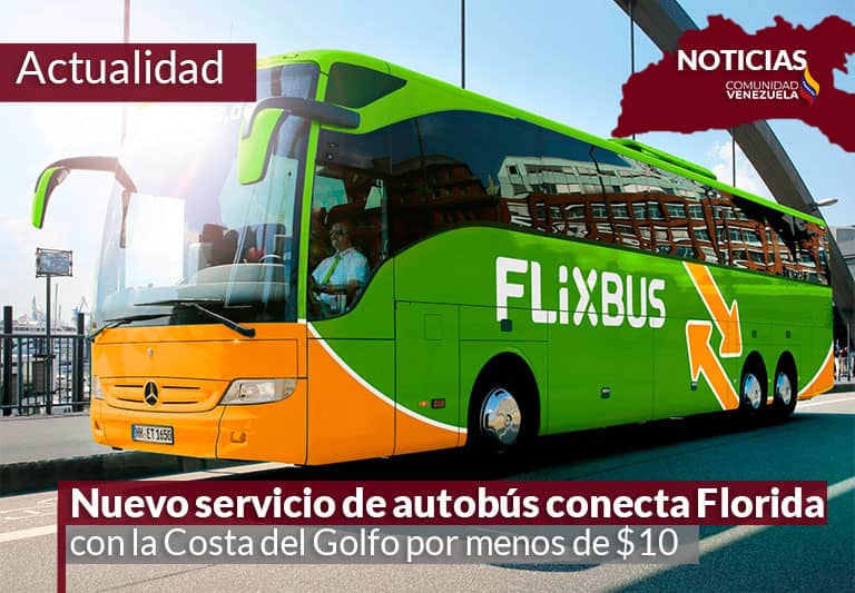 Nuevo servicio de autobús conecta Florida con la Costa del Golfo por menos de $ 10