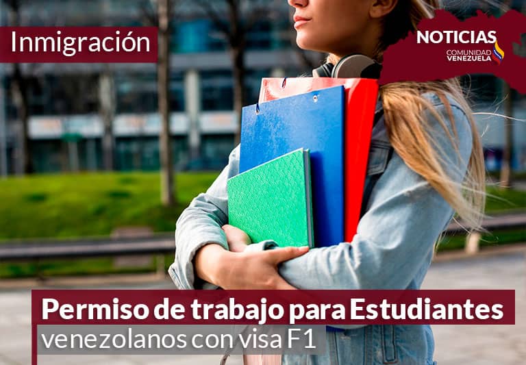 Estudiantes venezolanos en EE UU podrán solicitar empleo legalmente y reducir la carga académica