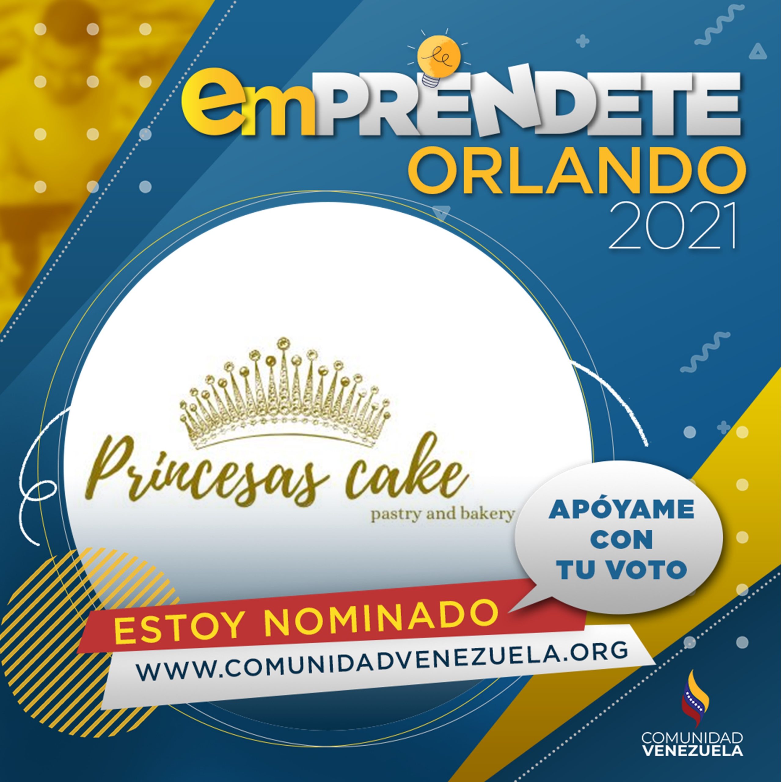 Vota por Princesas Cake