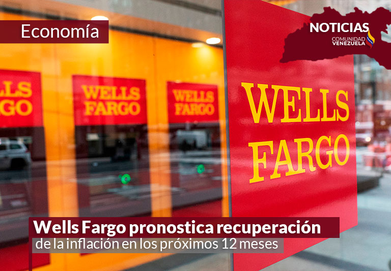 Wells Fargo pronostica recuperación de la inflación en los próximos 12 meses