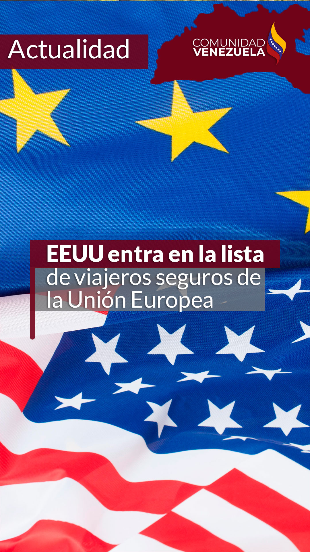 EEUU entra en la lista de viajeros seguros de la Unión Europea